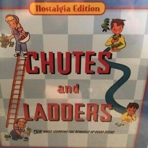 Chutes & Ladders Board Game in Collector's Tin